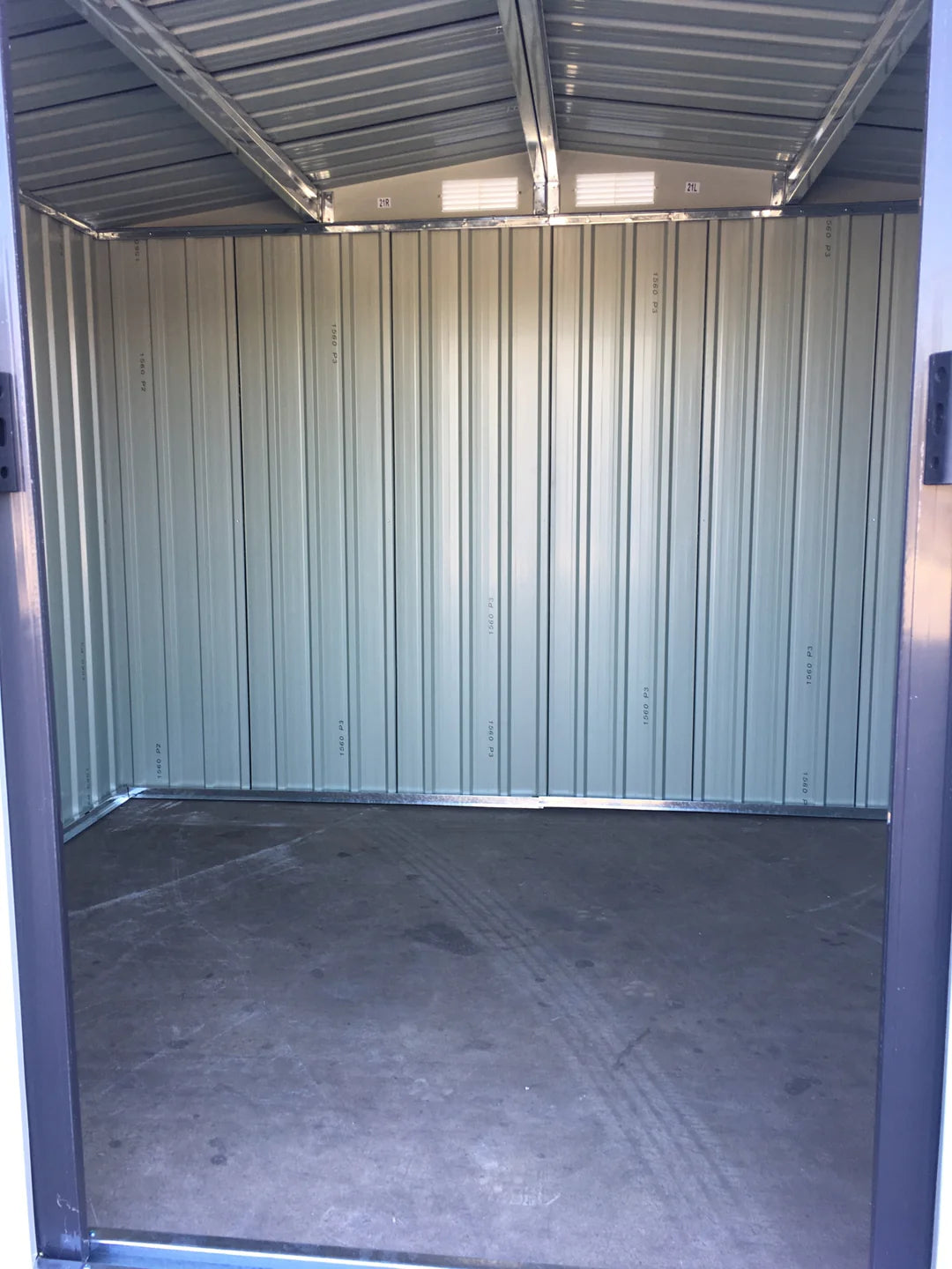 Evergreen Shed 12ft x 8 ft Anti Rust Galvanised Steel Shed