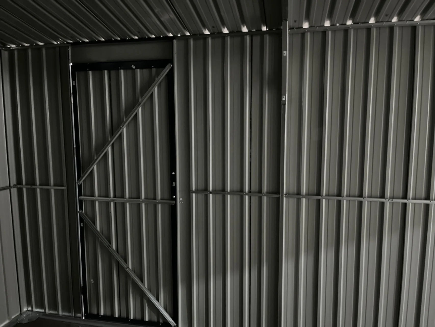 Evergreen Shed 10ft x 20 ft Anti Rust Galvanised Steel Shed