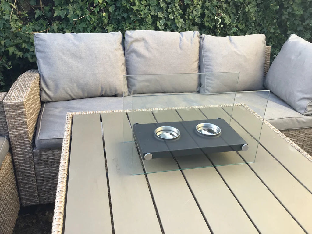 ELLA - Portable Bio Ethanol Burner Indoor/Outdoor Fireplace