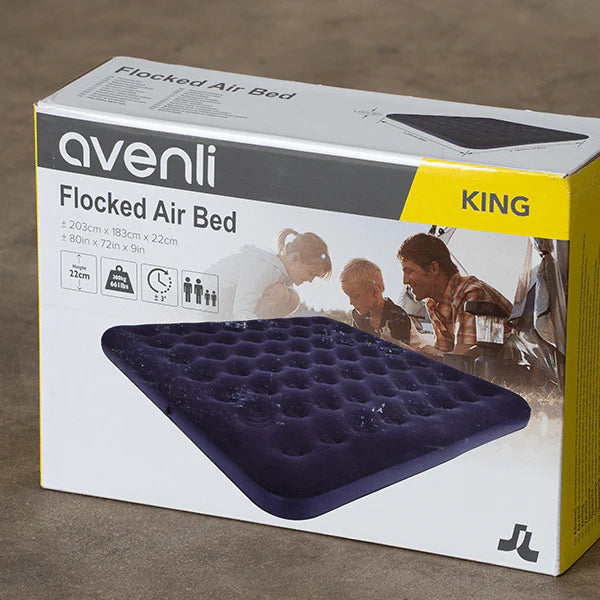 Inflatable Air Mattress Bed (Single to King Sizes)