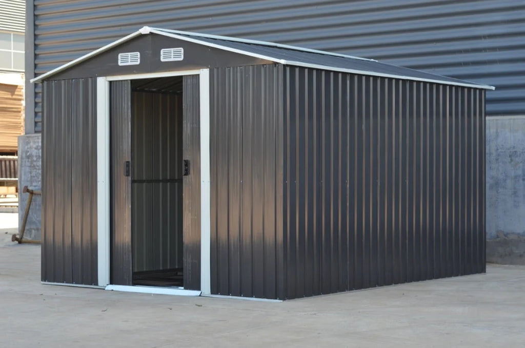Evergreen Shed 12ft x 8 ft Anti Rust Galvanised Steel Shed