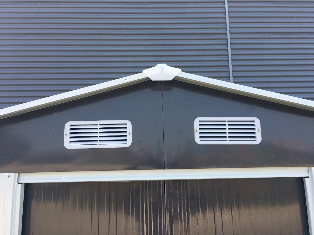 Evergreen Shed 12ft x 8 ft Anti Rust Galvanised Steel Shed