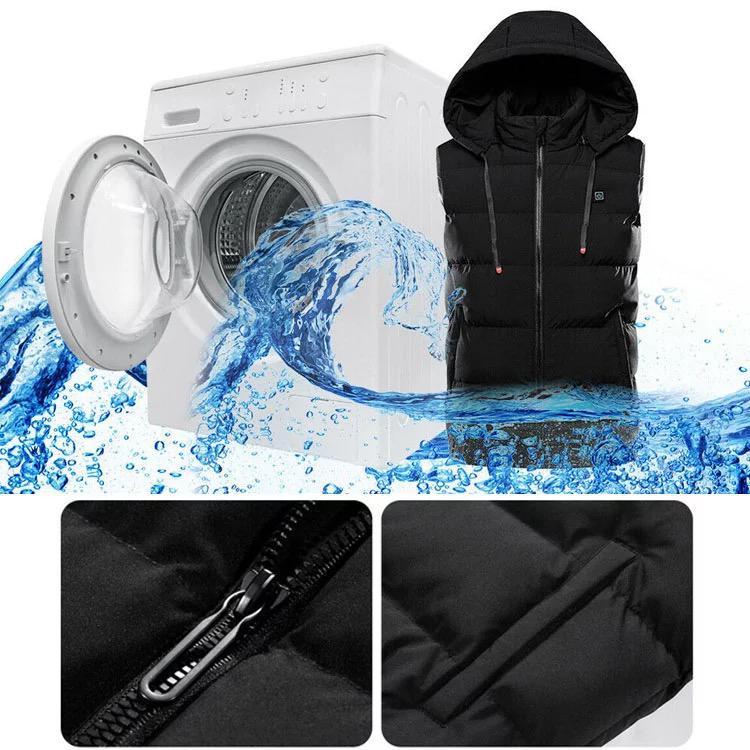 HOODED & NON HOODED Kids 9 Zone Heated Electric Vest/Jacket
