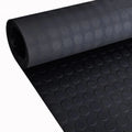 Rubber Matting Studed Black Anti Slip Shed Van Boot Liner Garage Workshop Rubber Flooring Matting Roll 1m width
